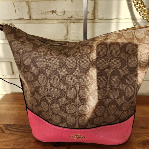 Euc Coach Paxton Duffle Large Signature Shoulder Bag - Picture 5 of 15